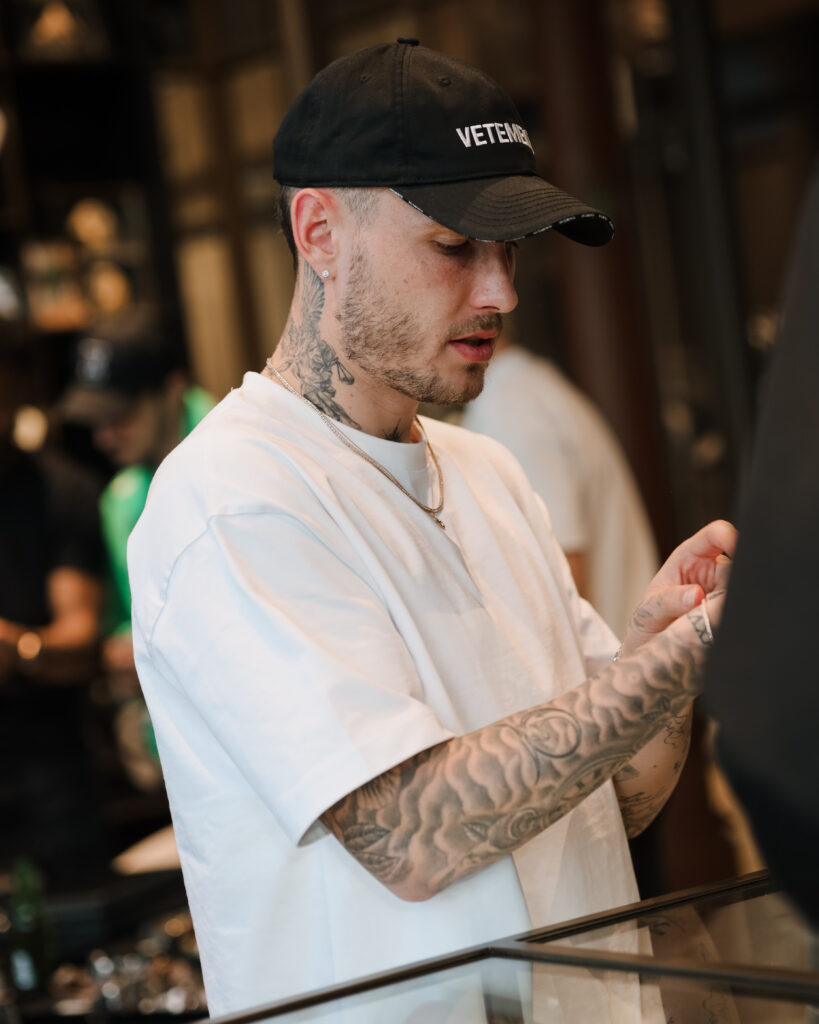 David Raum at the TROPHY ROOM